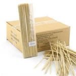 Brocheta de bamboo