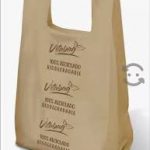 BOLSA CAMISETA BIODEGRADABLE